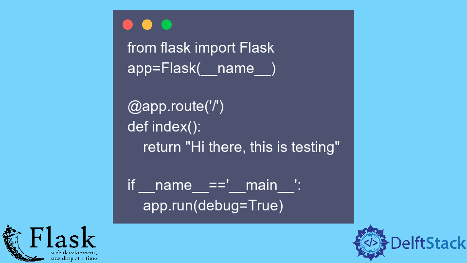 post in python flask